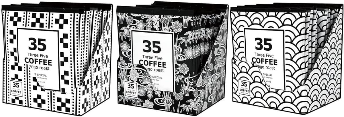 35COFFEE テトラパック 沖縄 サンゴ ロースト コーヒー 3種セット 3箱（30パック）