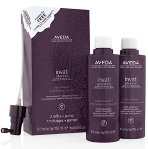 QIDUHUQI アヴェダ AVEDA インヴァティ アドバンス ヘア＆スカルプ エッセンス 150mL 2本入り ポンプ付 スカルプケアローション エッセンス [並行輸入品]