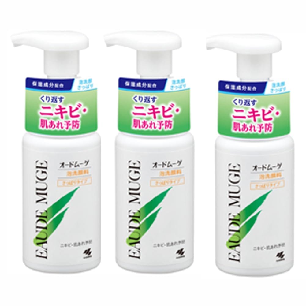 《セット販売》　小林製薬 オードムーゲ 泡洗顔料 さっぱりタイプ (150mL)×3個セット