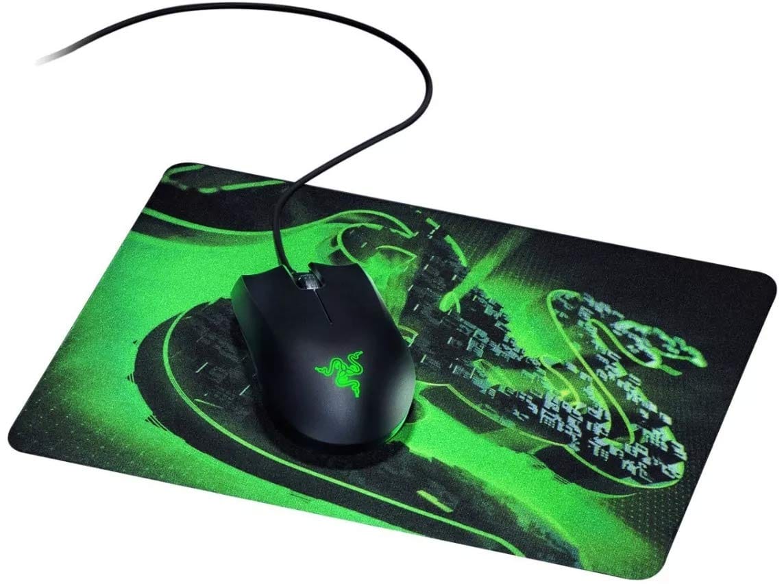 Razer Gaming Starter Bundle - Abyssus Lite Mouse and Goliathus Mobile Mat
