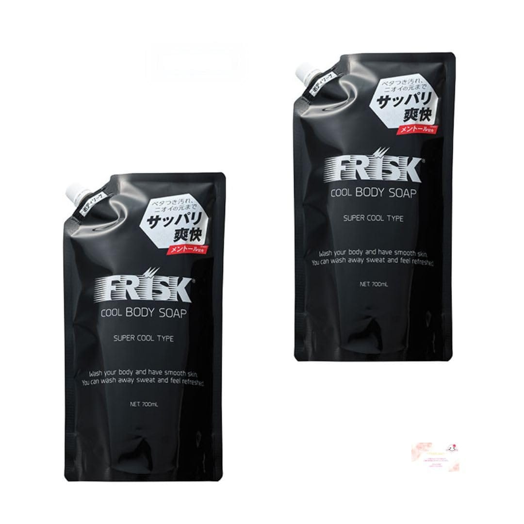【まとめ売り】FRISK COOL BODY SOAP 詰替え用 700ml×2袋 フリスク クールボディソープ