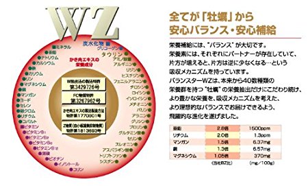 土日祝日も発送★正規品★日本クリニック　バランスターWZ 120錠　賞味期限2026年6月以降 2