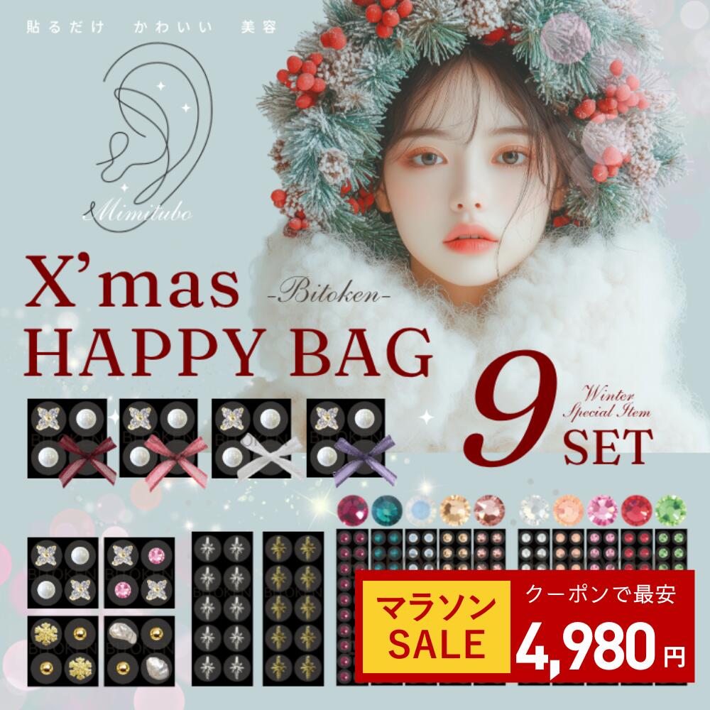 【クーポン利用で1000円OFF】楽天1位！Xmas耳つぼジ