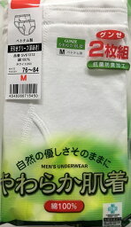 グンゼ　やわらか　天引きブリーフ　メンズインナー　2枚組　M・L・LL　父の日　プレゼント