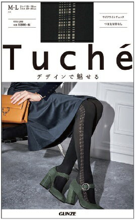 グンゼ　Tuche　サイドラインチェック（こちらの商品は取り寄せとなりますのでお届け迄に約7日程度かかります。）のサムネイル