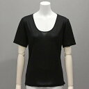 【シルク100%】女性用半袖Tシャツ_サイズ=M・L・LL_3色