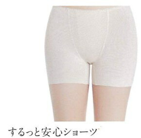 レデイース するっと安心1分丈ショーツ 送料無料 【取り寄せ品の為お届け迄に7日～10日程度かかります。】