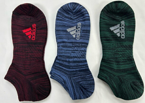 【アウトレット】メンズアデイダスソックス adidas 3足組靴下 STRONG頑丈 破れにくい 24cm～26cm 26cm～28cm 送料無料のサムネイル