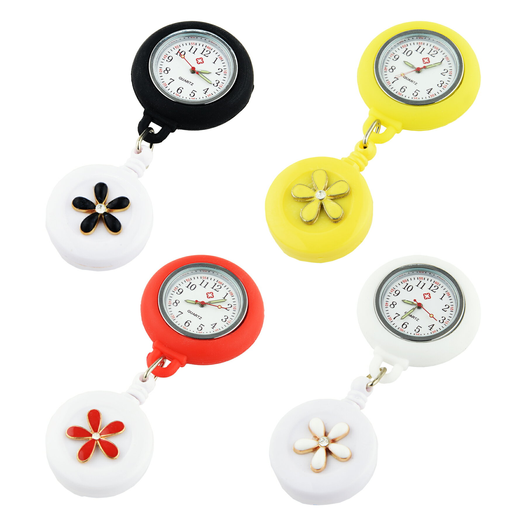 ナースウォッチ クリップ式 リール付属 蓄光タ...の紹介画像2