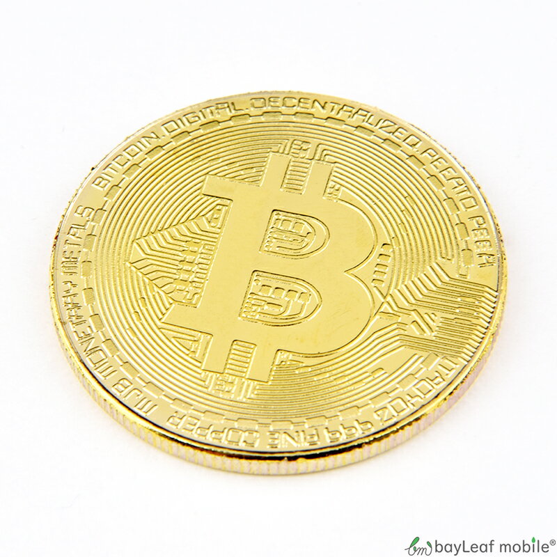 ビットコイン bitcoin ゴルフマーカー 硬貨 おもしろ 雑貨 メダル リアル ドッキリ ジョーク おもちゃ