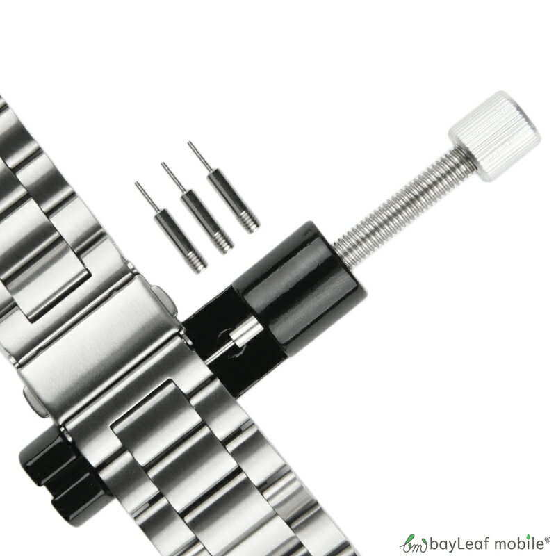 腕時計 ベルト バンド 調整 ピン抜き器 時計 交換 分解 スマートウォッチ Apple Wwatch ピン外し コマ外し サイズ 交換 工具 ロックピン スペ...