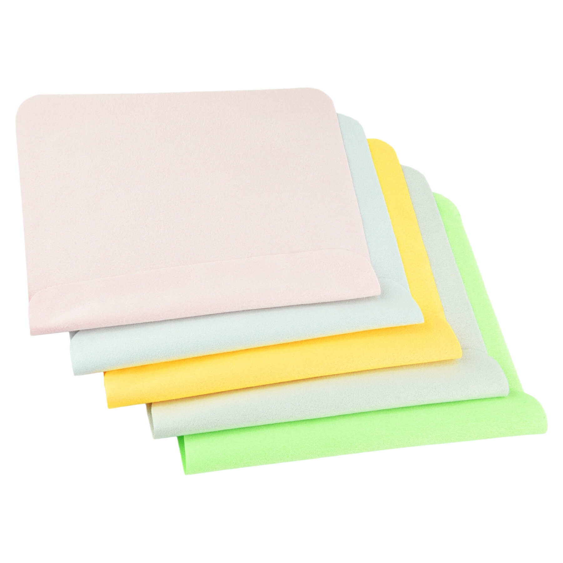 クリーニング クロス 5枚セット 15x15cm クリーナー メガネ拭き 洗濯可能 液晶 画面 スマホ タブレット パソコン モニター カメラ レンズ 眼鏡 サ...