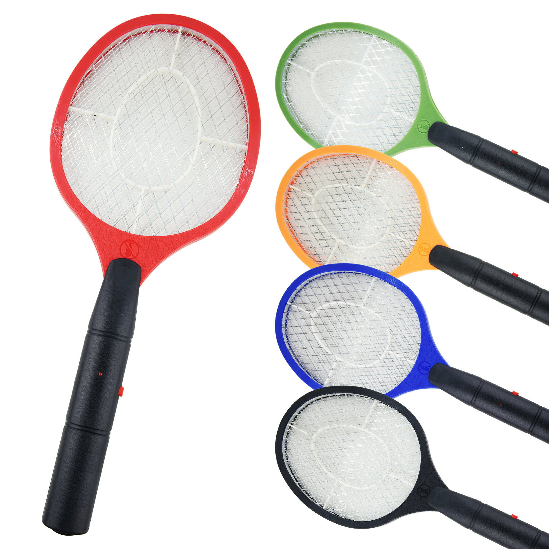 電撃殺虫ラケット 電池式 5色 害虫 ハエ 蚊 退治 屋外 屋内 室内 電気 電流 虫除け 蚊取り ハエ取り ハエ叩き 軽量 子供 ペット 持ち運び