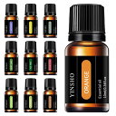アロマ エッセンシャルオイル 全10種 各10mL 天然 自然由来 精油 加湿器 ディフューザー おしゃれ お試し 厳選 無添加 高品質 香り リラックス 睡眠...