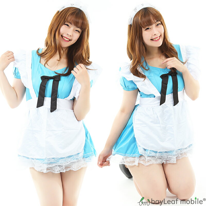 コスプレ メイド ミニスカ ドレス コスチューム アリス ロリータ パーティー 大人 衣装 仮装 可愛い イベント ハロウィン 3