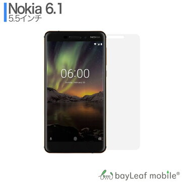 【最終値下げ！390円→258円】Nokia 6.1 2018 ノキア フィルム ガラスフィルム 液晶保護フィルム クリア シート 硬度9H 飛散防止 簡単 貼り付け