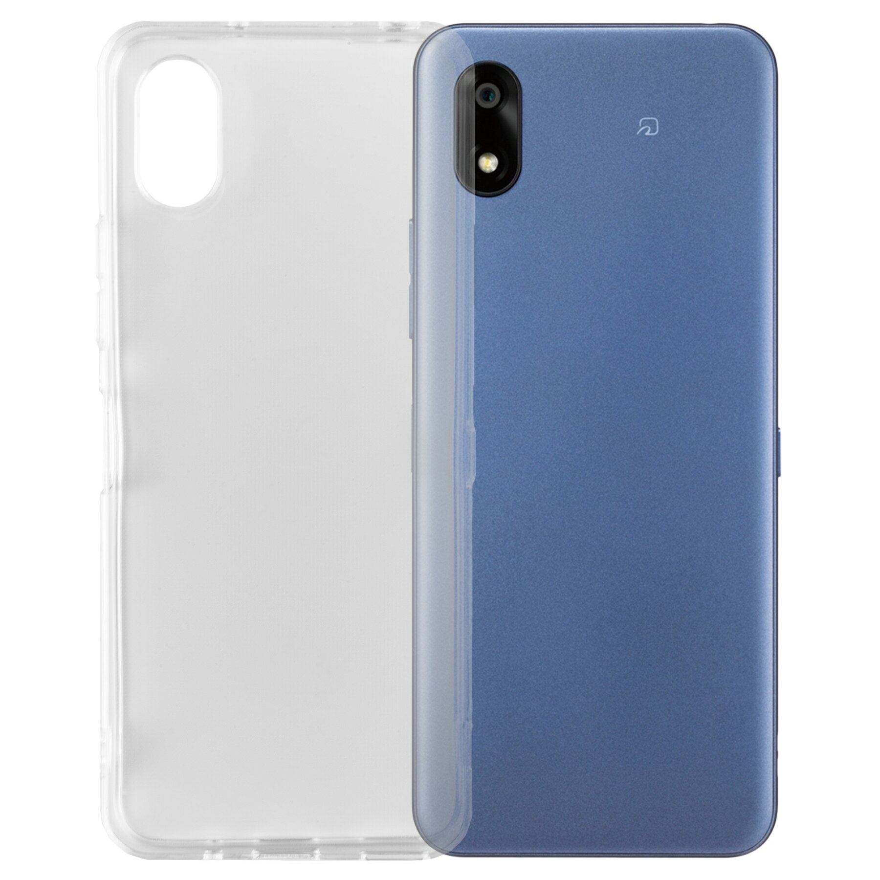 かんたんスマホ4 A402ZT 対応 ケース クリア TPU スマホ カバー 透明 衝撃吸収 耐衝撃 保護 軽量 シンプル おすすめ bitrain-10005087 卸販売のビットレイン サンプル画像2