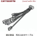 ネコポス可●【carrozzeria】カロッツェリアCDP1171 RCA入出力ケーブルAVIC-HRZ008 HRZ009 HRZ009G HRZ009GII等用