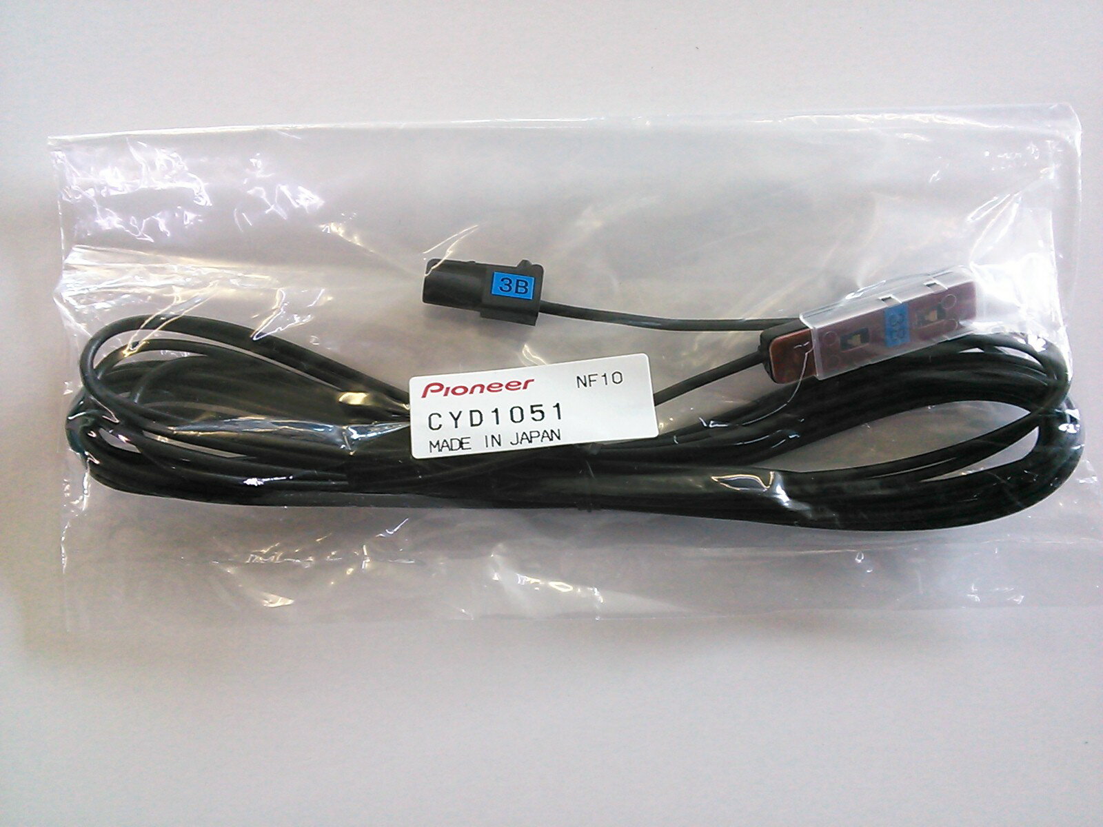 ネコポス可●【carrozzeria】カロッツェリアアンテナコード品番　3BCYD1051