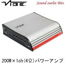 【VIBE】ヴァイブ POWERBOX 500.1-V7 POWERBOXシリーズ 200W×1ch(4Ω)パワーアンプ