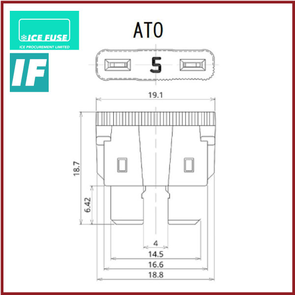�ͥ��ݥ��ġ�ICE FUSE(�������ҥ塼��)ATO��(ATC)�����ס�5A-40A