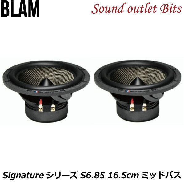 【BLAM】ブラムS6.85 Signatureシリーズ16.5cmミッドバス