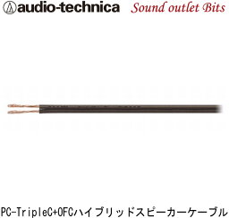 【OUTLET】ネコポス可●【audio-technica】オーディオテクニカ18Gスピーカーケーブル AT-RS1601m50cm 1本