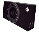 【Rockford】ロックフォードP3S-1x12 30cm2ΩDVC薄型サブウーファー搭載ウーファーBOX