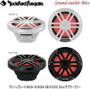 【Rockford】ロックフォードM1D4-10 ホワイト/M1D4-10B ブラック マリーングレード 25cm 4ΩDVCサブウーファーLED内蔵 1個売り