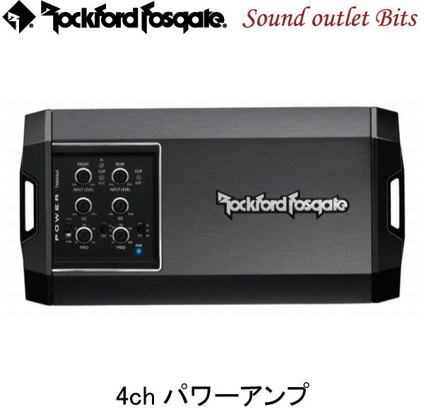 【Rockford】ロックフォードT400X4ad POWERシリーズ4chパワーアンプ