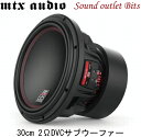 MTX AUDIO 9512-22 95シリーズ30cm2ΩDVCサブウーファー