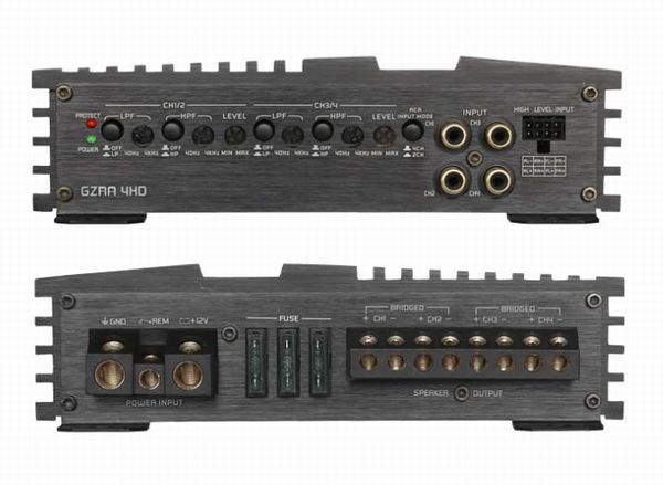 【GROUND ZERO】グラウンドゼロGZRA 4HD175W×4ch(4Ω)パワーアンプ