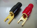 ▼▼ネコポス可●【sharkwire】シャークワイヤースペード端子4ゲージ用1ペア4AWG-SPAD/12