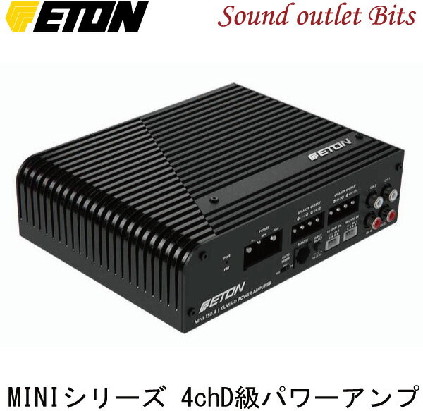 【ETON】イートンMINI-150.4　100W×4ch D級パワーアンプ