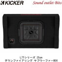  KICKER LbJ[ L7TDF102 L7TV[Y@25cm^TuE[t@[BOXDown-Firing E[t@[