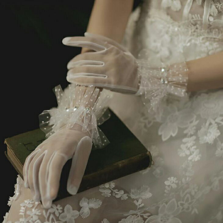 【ショートグローブ】ウェディンググローブ Wedding Gloves ウエディンググローブ ウェディング小物 ブライダル小物 オフホワイト【gvs58as】