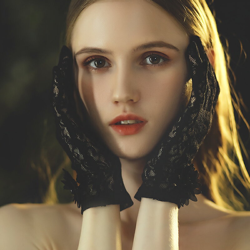 ブラック ウエディング グローブ【ショート・カラーグローブ】ウェディング グローブ Wedding Gloves カラーウェディング グローブ ブライダル グロ...