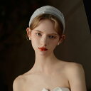 髪飾り ヘアアクセサリー ベール ウェディングベール パールヘッドバンド ウエディングベール Wedding Veil ウェディングベール パール 結婚式 髪飾...