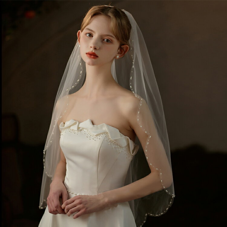 ベール ミドル ウェディング 結婚式 ベール ...の紹介画像2