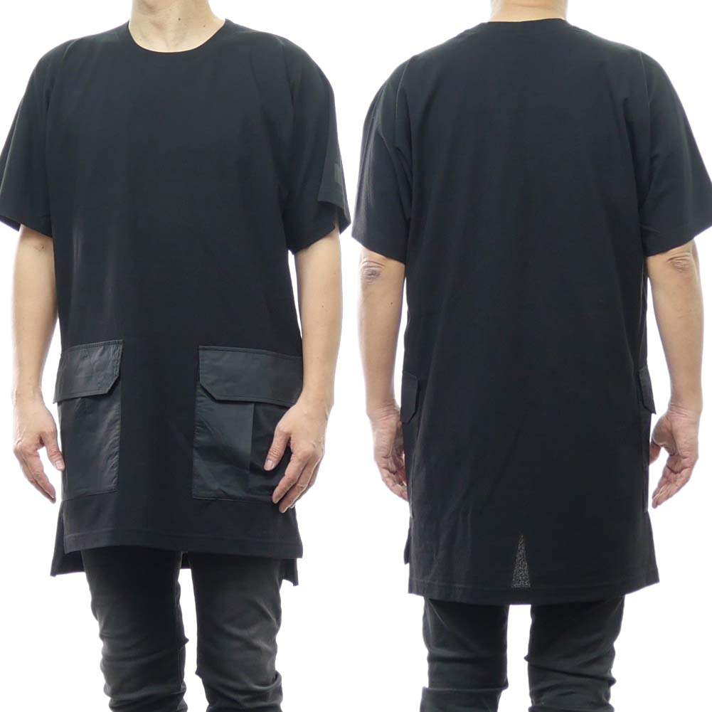 乐天商城 - Y-3 ワイスリー メンズ クルーネックTシャツ H63071 POCKET SS TEE ブラック