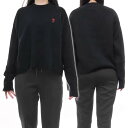 AMI PARIS アミパリス レディース モックネックセーター UKS046.KN0042 ブラック(4)