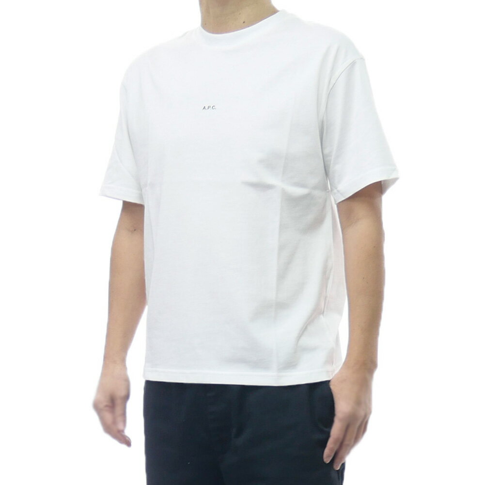 樂天商城 - A.P.C. アーペーセー メンズクルーネックTシャツ COHBM-H26386 ホワイト 2026春夏新作