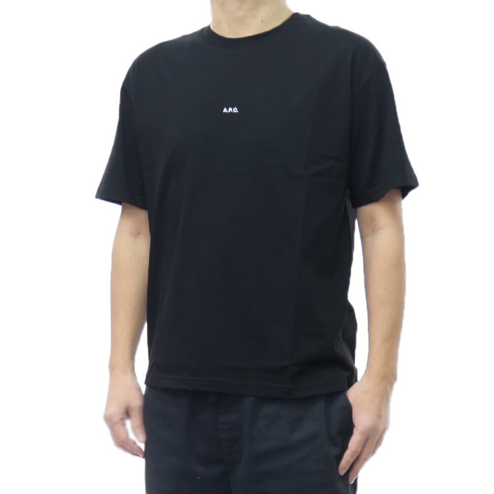 樂天商城 - A.P.C. アーペーセー メンズクルーネックTシャツ COHBM-H26386 ブラック 2026春夏新作