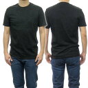 ARMANI EXCHANGE アルマーニエクスチェンジ メンズクルーネックTシャツ 3RZTBP ZJ9TZ ブラック