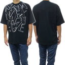 ARMANI EXCHANGE アルマーニエクスチェンジ メンズクルーネックTシャツ 6RZTBA ZJCEZ ブラック