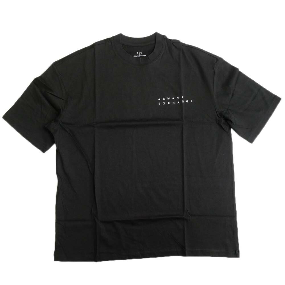 ARMANI EXCHANGE アルマーニ エクスチェンジ A/X メンズ クルーネックTシャツ 3DZTHJ ZJBYZ ブラック