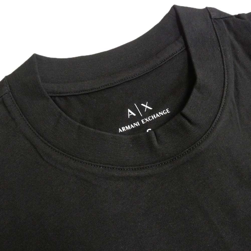 ARMANI EXCHANGE アルマーニ エクスチェンジ A/X メンズ クルーネックTシャツ 3DZTHJ ZJBYZ ブラック