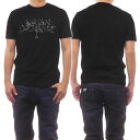 ARMANI EXCHANGE アルマーニエクスチェンジ メンズクルーネックTシャツ 3DZTJF ZJH4Z ブラック /2024春夏新作