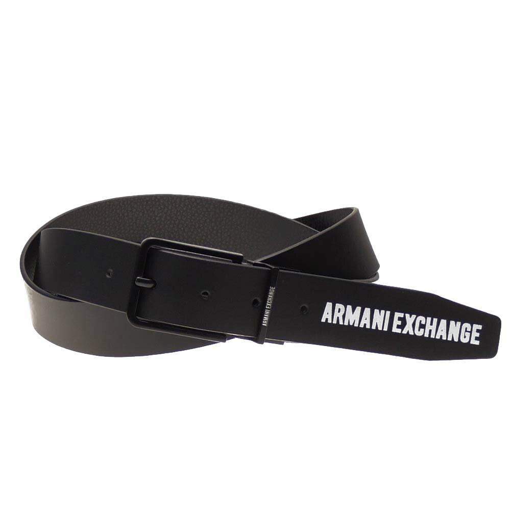 ARMANI EXCHANGE アルマーニエクスチェンジ メンズリバーシブルベルト 951394 4R850 ブラック /2024春夏新作