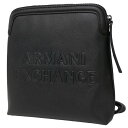 ARMANI EXCHANGE アルマーニエクスチェンジ メンズショルダーバッグ 952656 4R836 ブラック /2024春夏新作